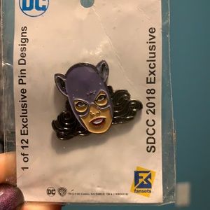 Exclusive San Diego Comic Con Catwoman Pin 2018
